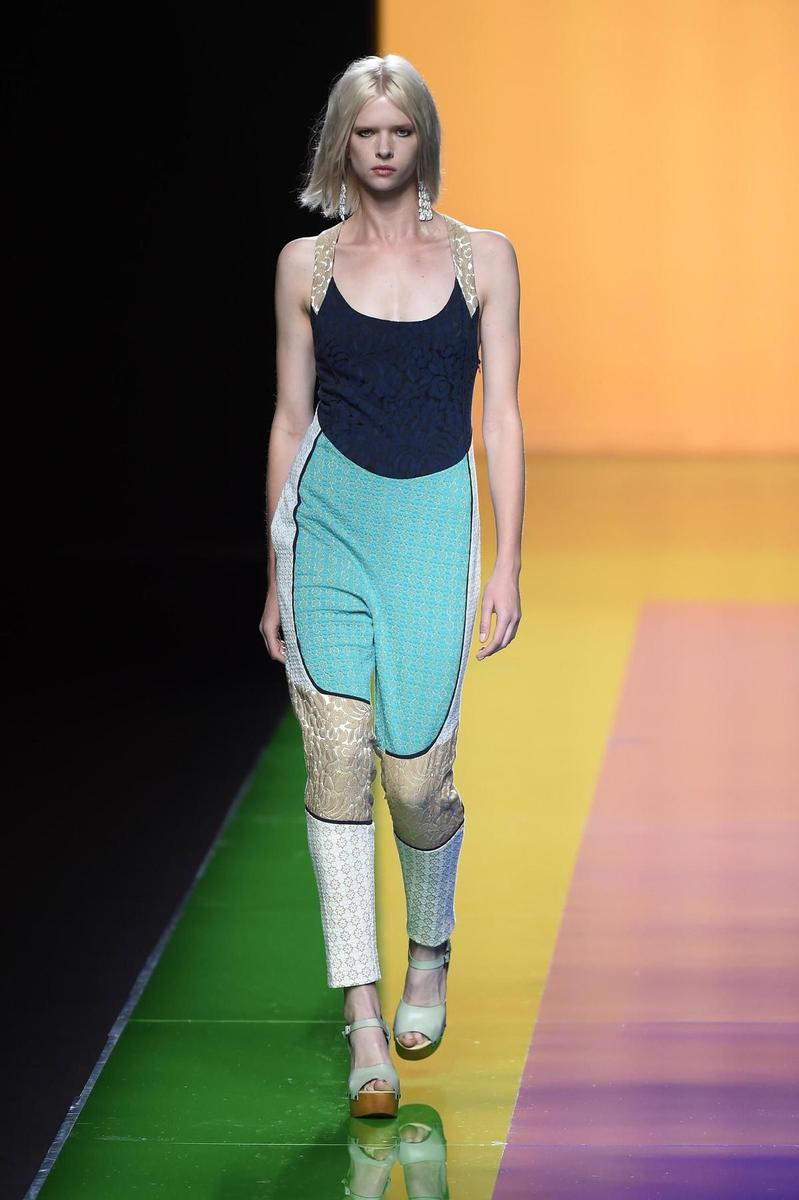 MBFW 2015: Ailanto Primavera/Verano 2016, mono en patchwork