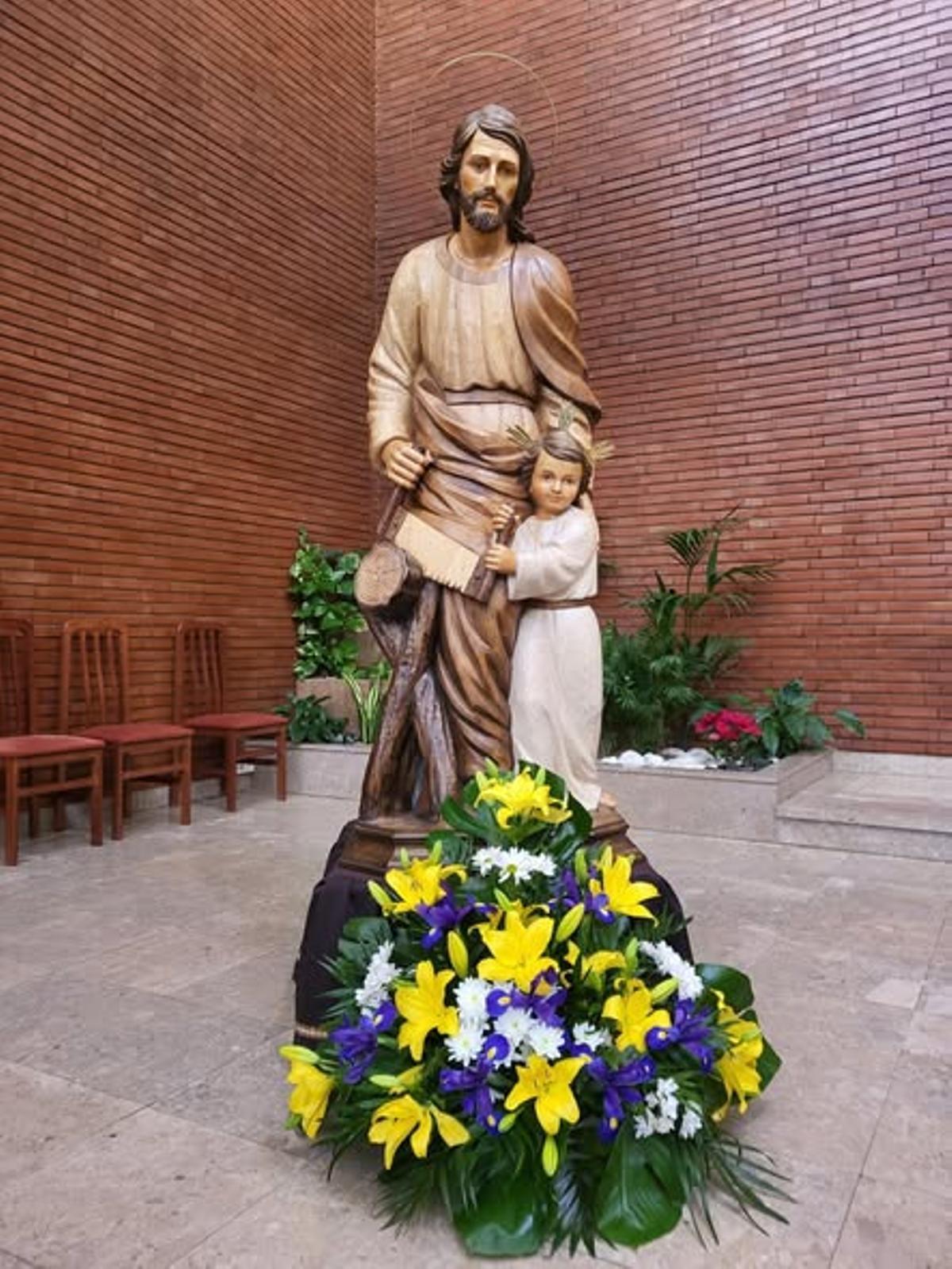 La nueva imagen de Sant Josep.