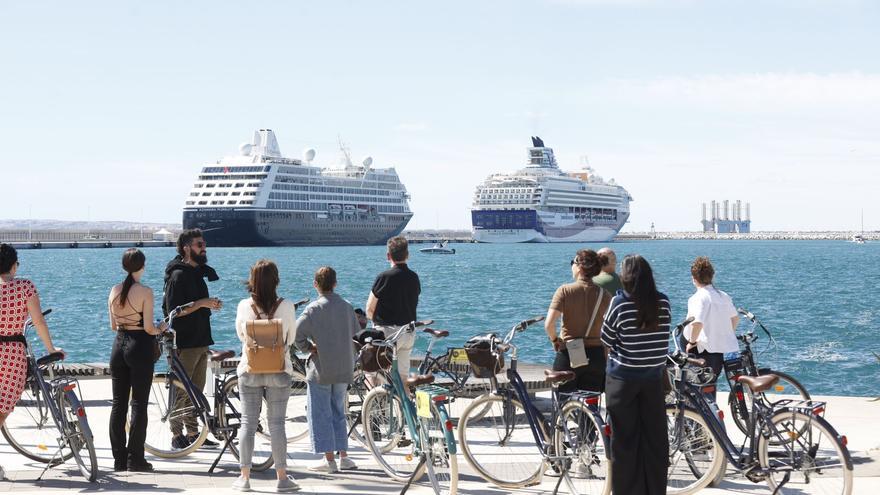 Más de 3.000 cruceristas desembarcan en Alicante