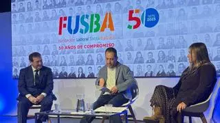 El Langui celebra los 50 años de Fusba, la fundación laboral de Hunosa: "Ser discapacitado es una jodienda"