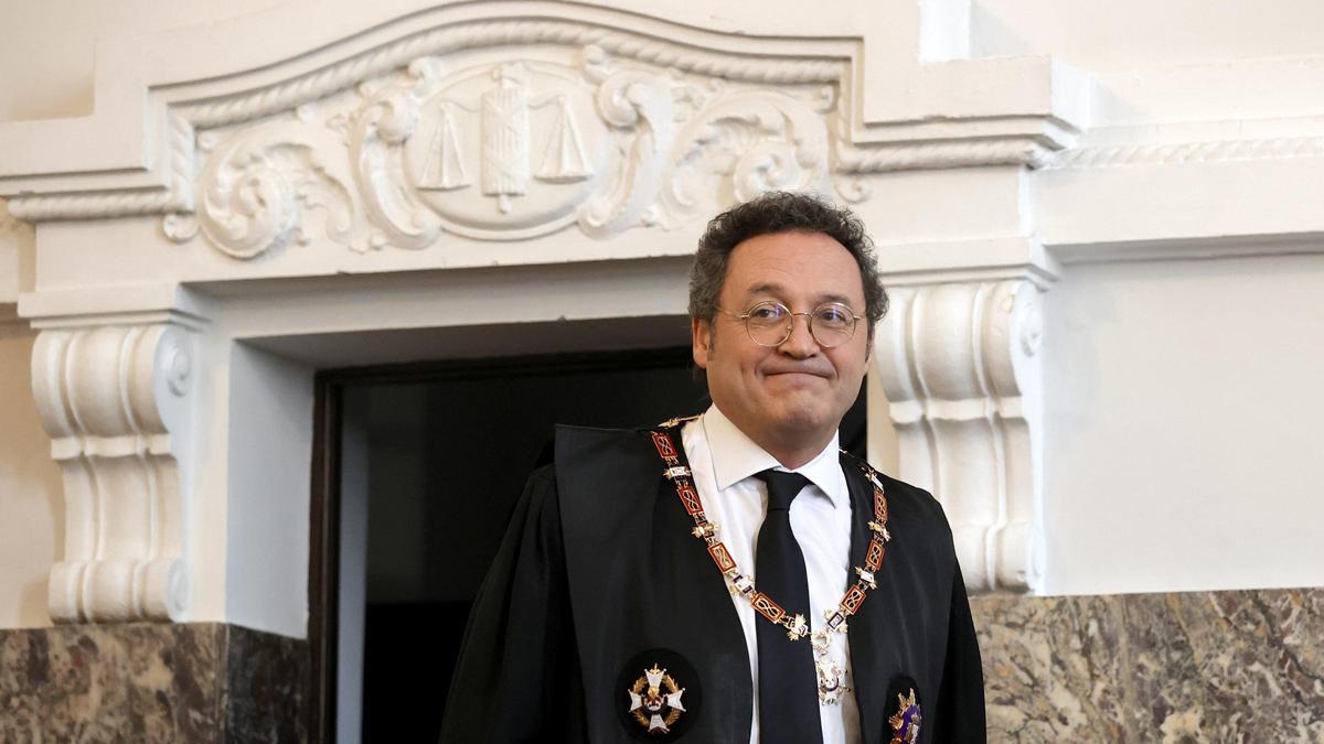 García Ortiz, exfiscal general, a la salida del Supremo