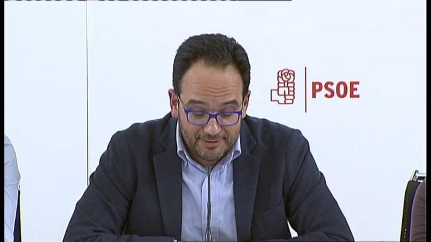 Antonio Hernando: "A Pedro Sánchez a nueva política no le gana nadie"