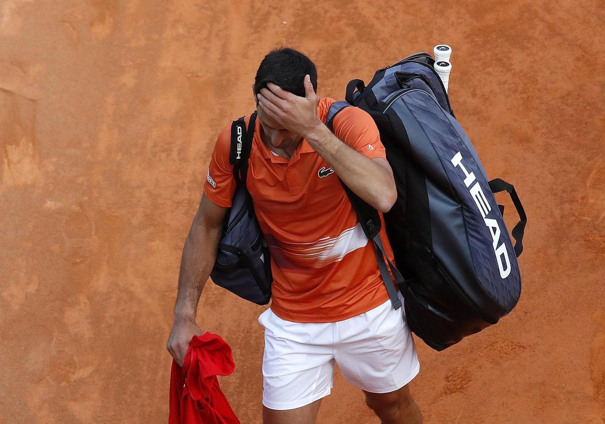 El tenista serbio Novak Djokovic.