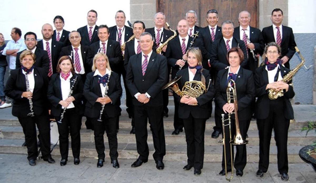 Imagen de archivo de la bBanda Municipal de Música de Telde.