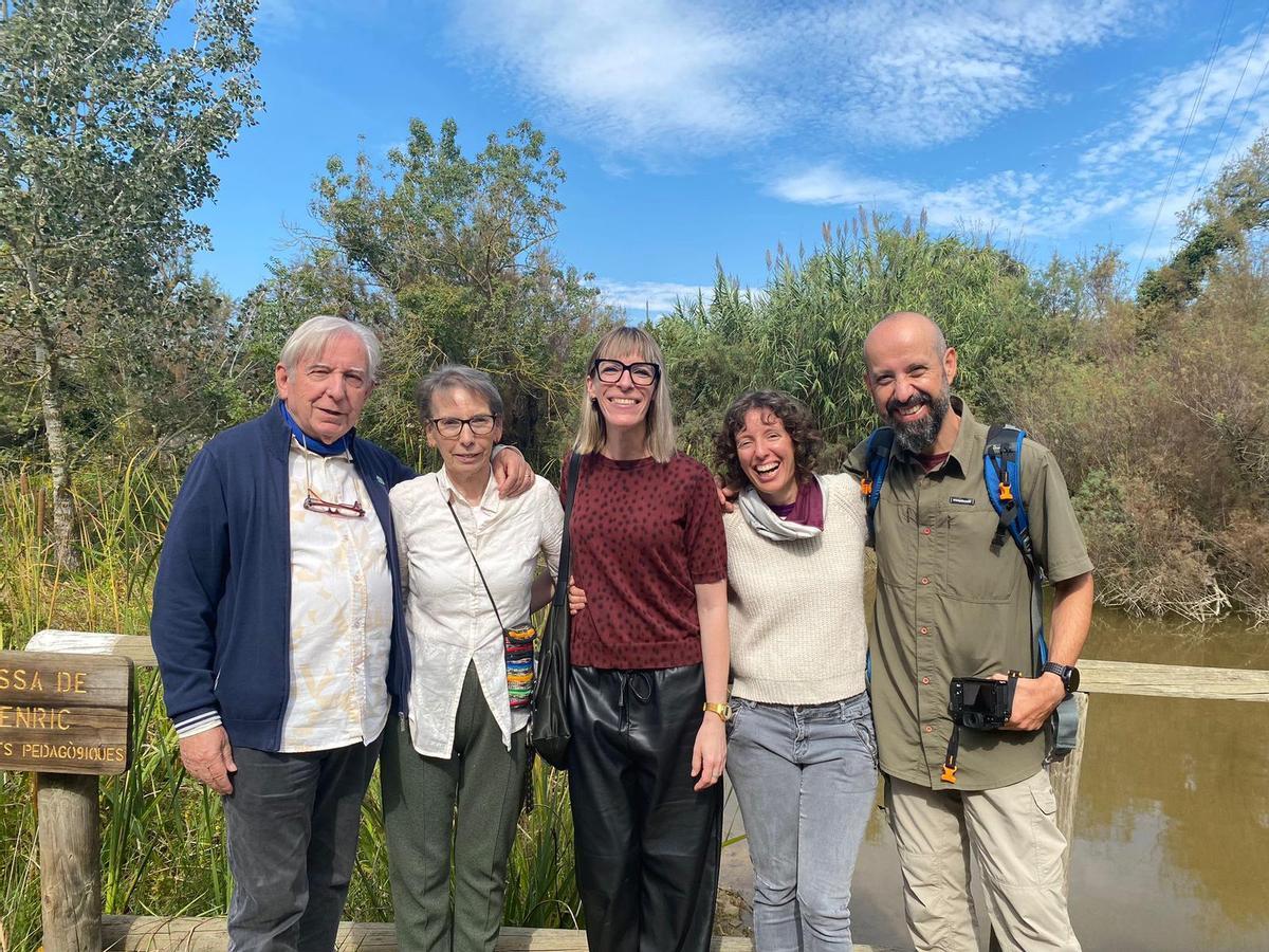 L'equip directiu i de coordinació del màster: Carles Puche, Carme Puche, Suani Armisen, Blanca Martí i Miquel Llorente.
