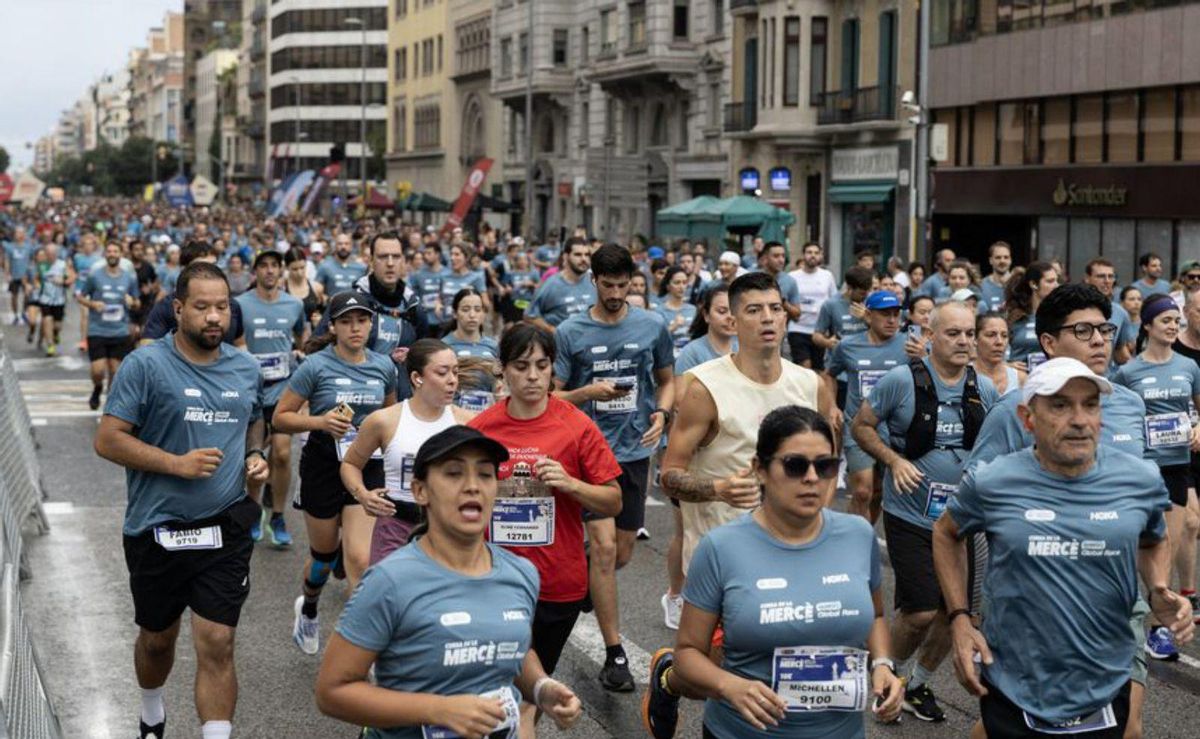 La Cursa de la Mercè 2025 acull 14.000 corredors