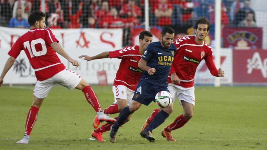 Las entradas para el UCAM-Real Murcia, entre 15 y 25 euros