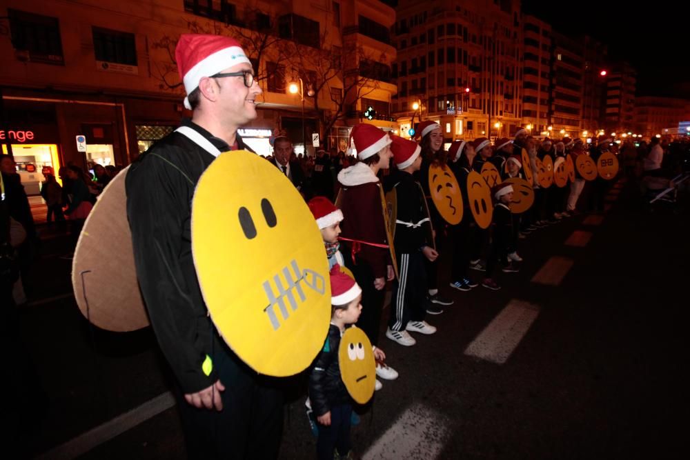 Participantes en la San Silvestre de Valencia