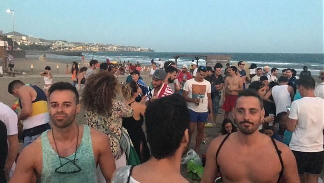 Carnaval de Maspalomas 2017: Fiesta de Carnaval en Playa del Inglés y Entierro de la Sardina