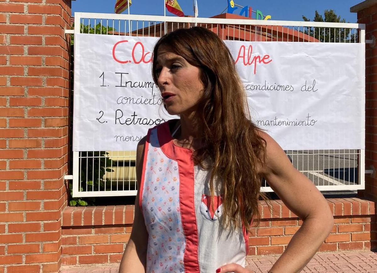 Mayo Espinosa, directora del centro ocupacional de ALPE