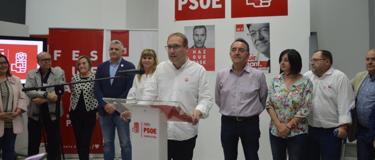 El PSPV resalta  el apoyo al  cambio y el PP pide la unidad de la derecha