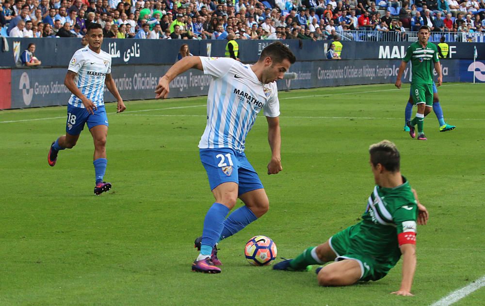 LaLiga Santander | Málaga CF, 4 - Leganés, 0