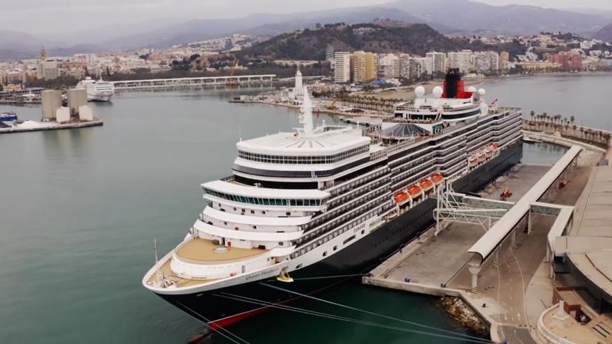 Una imagen de la terminal de cruceros de Málaga.