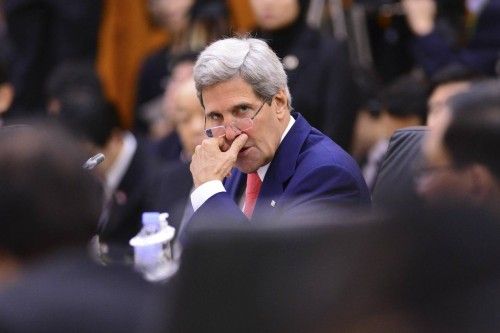 U.S. Secretary of State John Kerry attends the 8th East Asia Summit in Bandar Seri Begawan