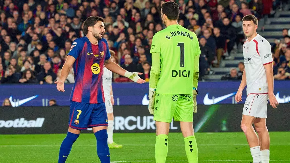 El gol anulado de Ferran Torres por fuera de juego