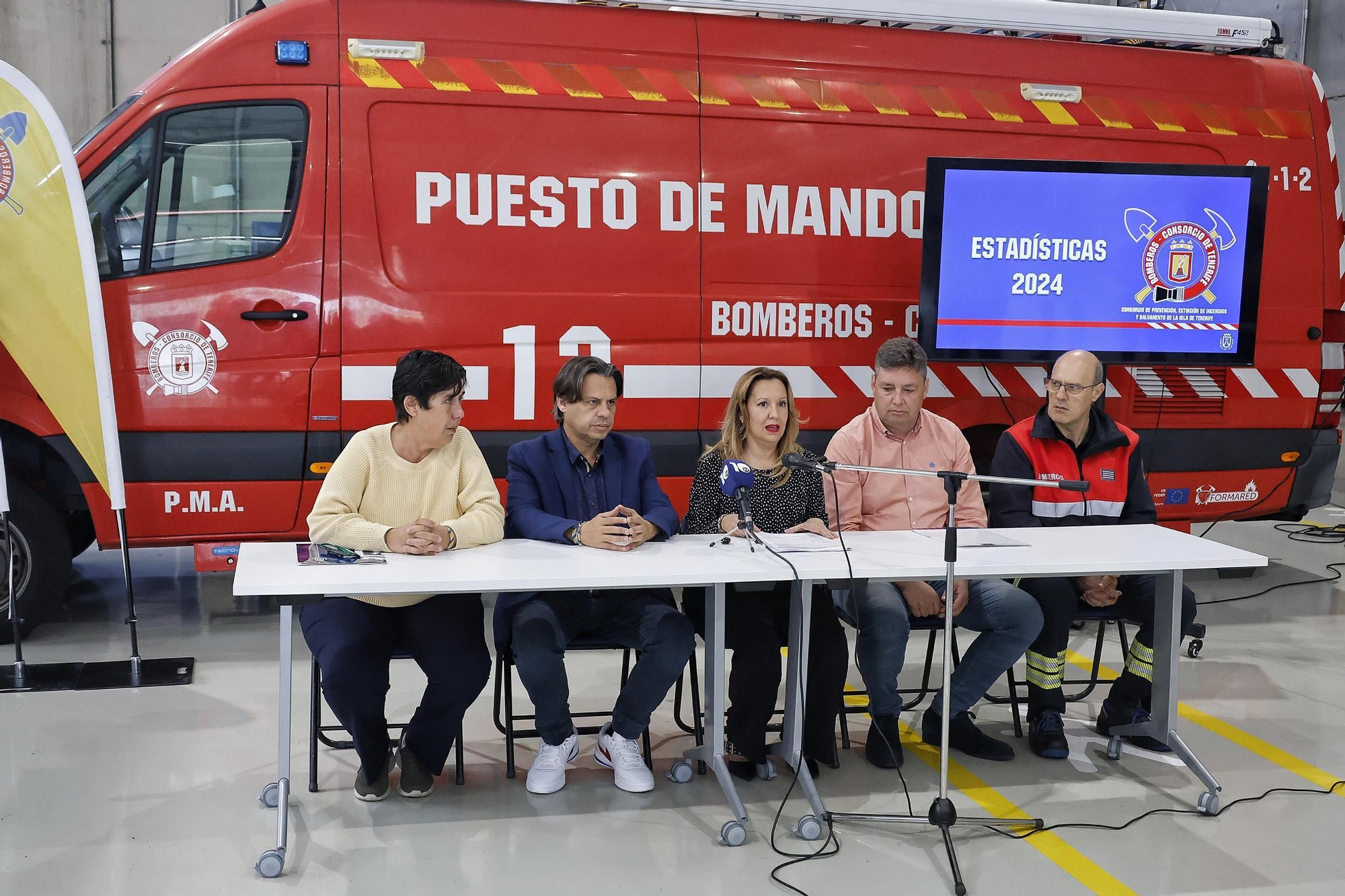Actividades del Consorcio de Bomberos de Tenerife para 2025