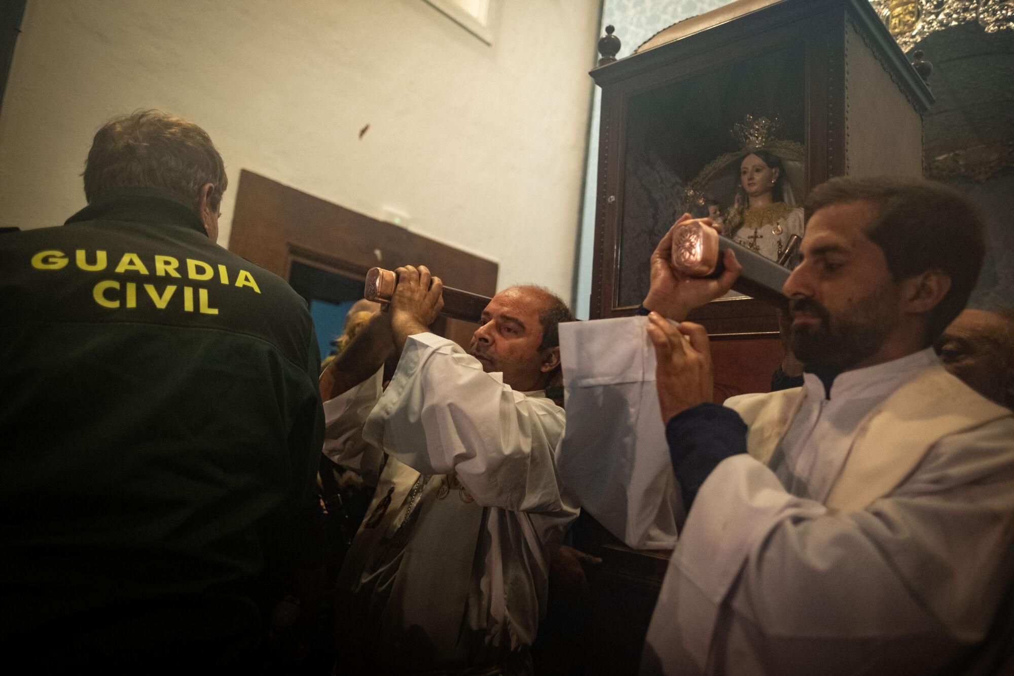 Llegada de la Virgen de Los Reyes a Valverde