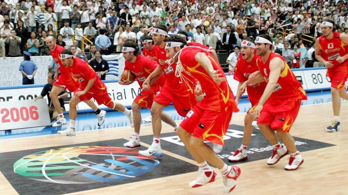 España enloqueció tras ganar el oro en el Mundial de 2006