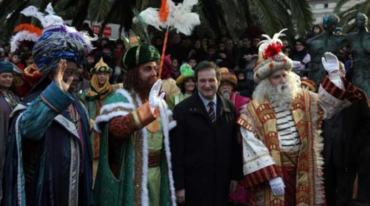 Hereu rep els Reis Mags a Barcelona