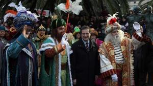 Hereu rep els Reis Mags a Barcelona