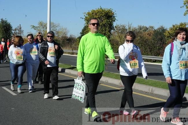 Carrera popular AFACMUR y La7TV en La Alberca: senderistas