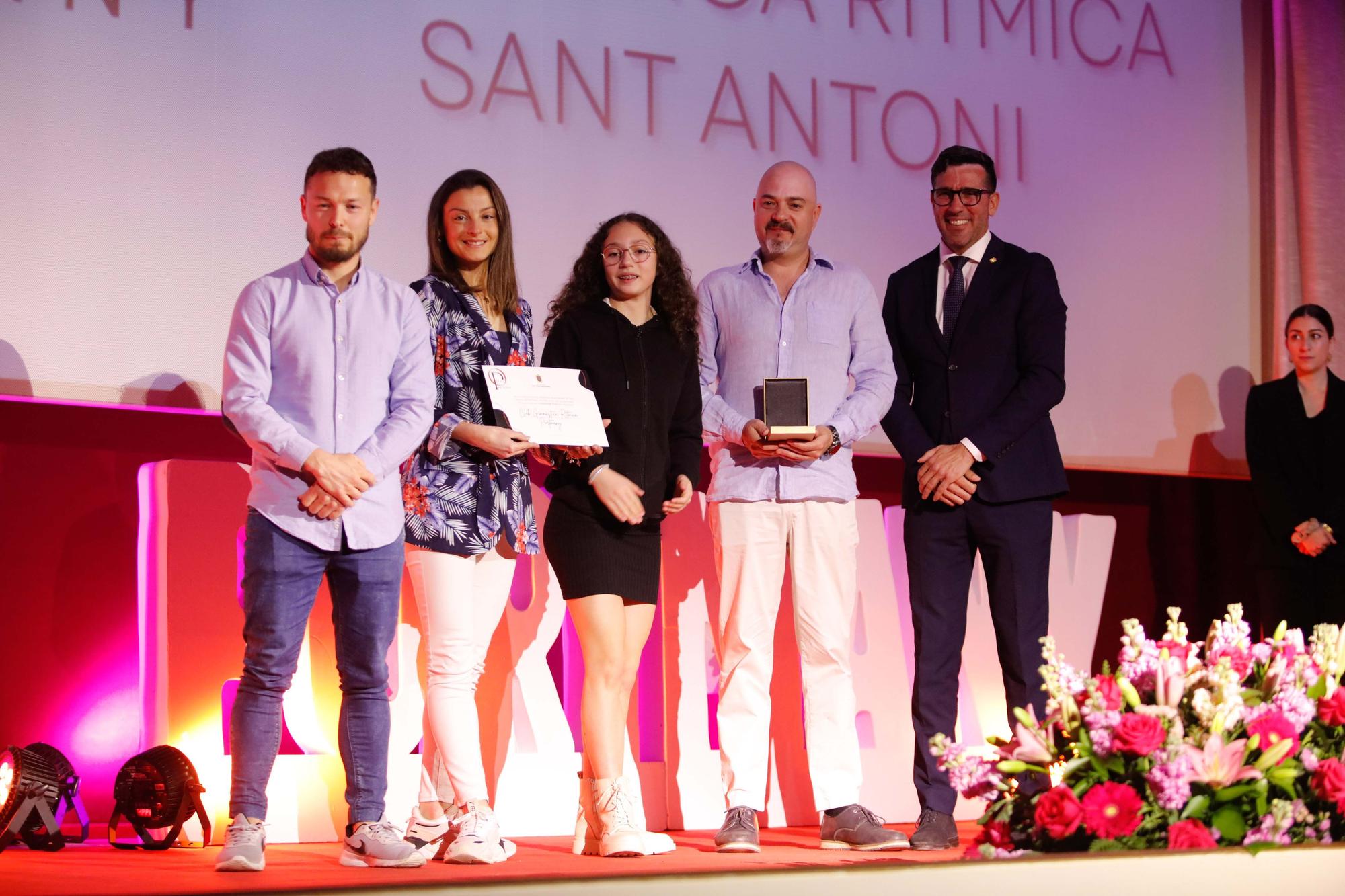 Galería de imágenes de la entrega de los premios Portmany