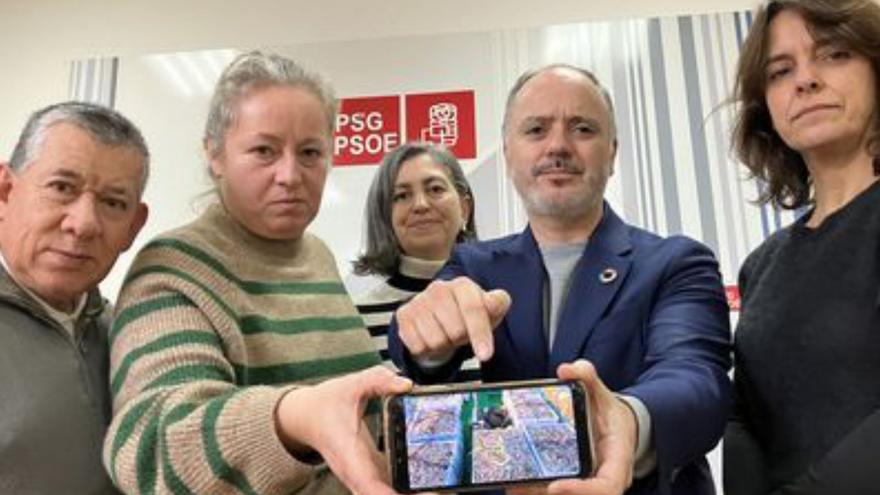 Regades destaca el papel del PSOE para apoyar a las mariscadoras durante su labor de semicultivo