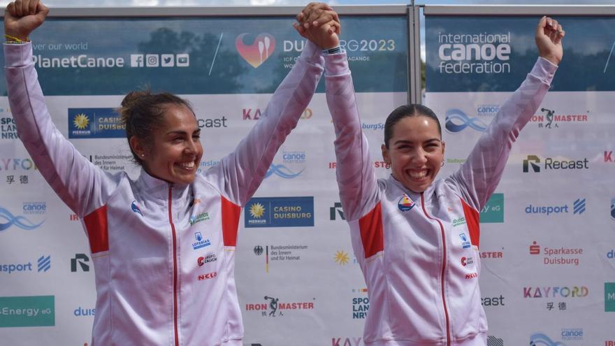 Antía Jácome, coleccionista de medallas