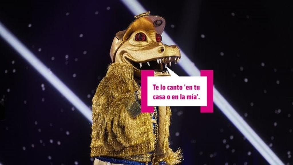 Cocodrilo en 'Mask Singer'