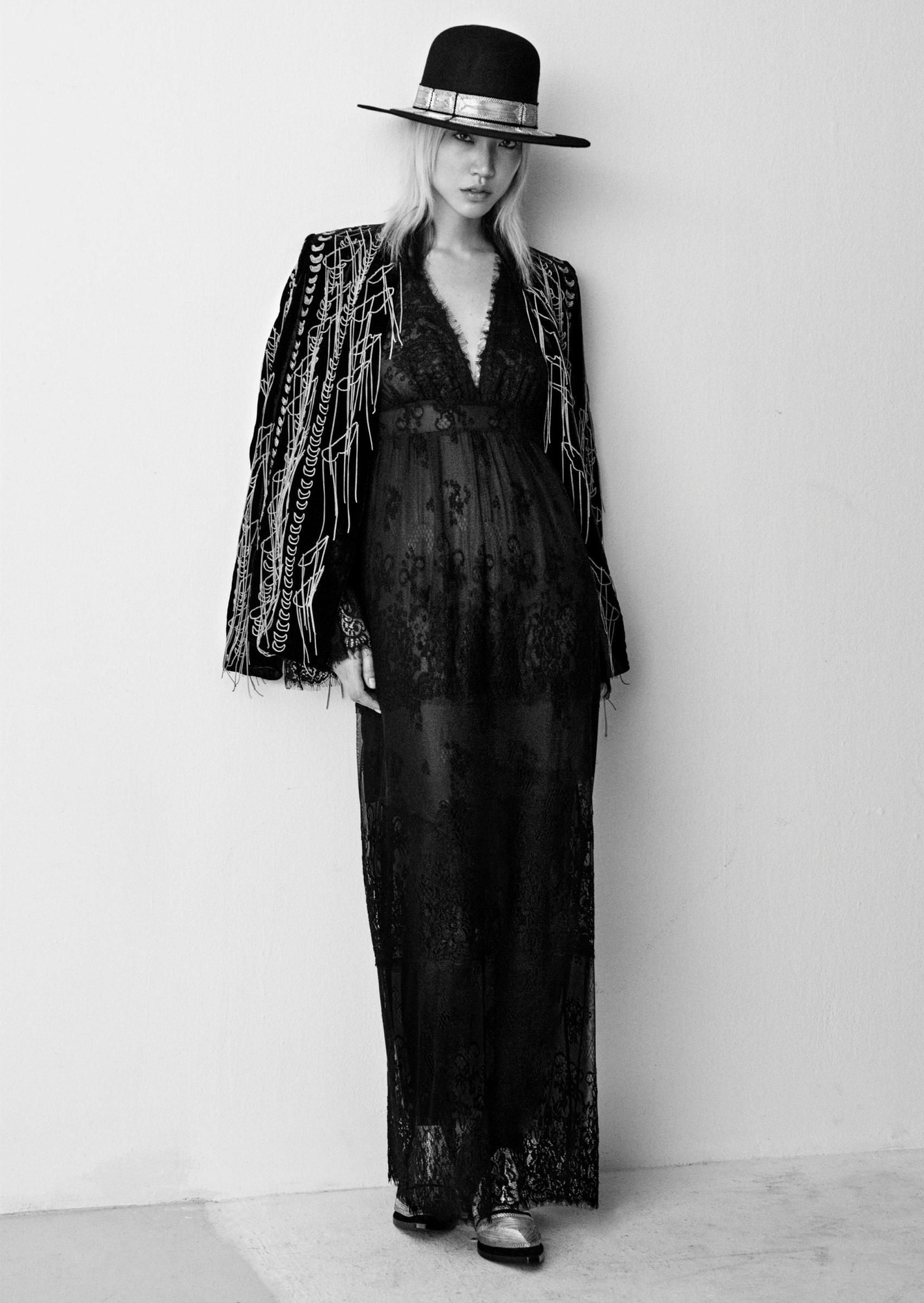H&M Studio: Total look black
