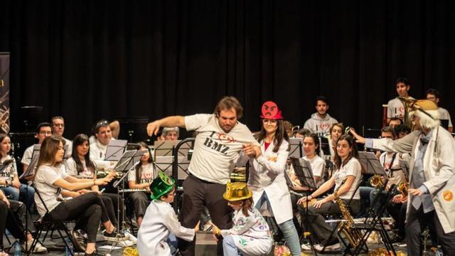 Un concierto divertido.