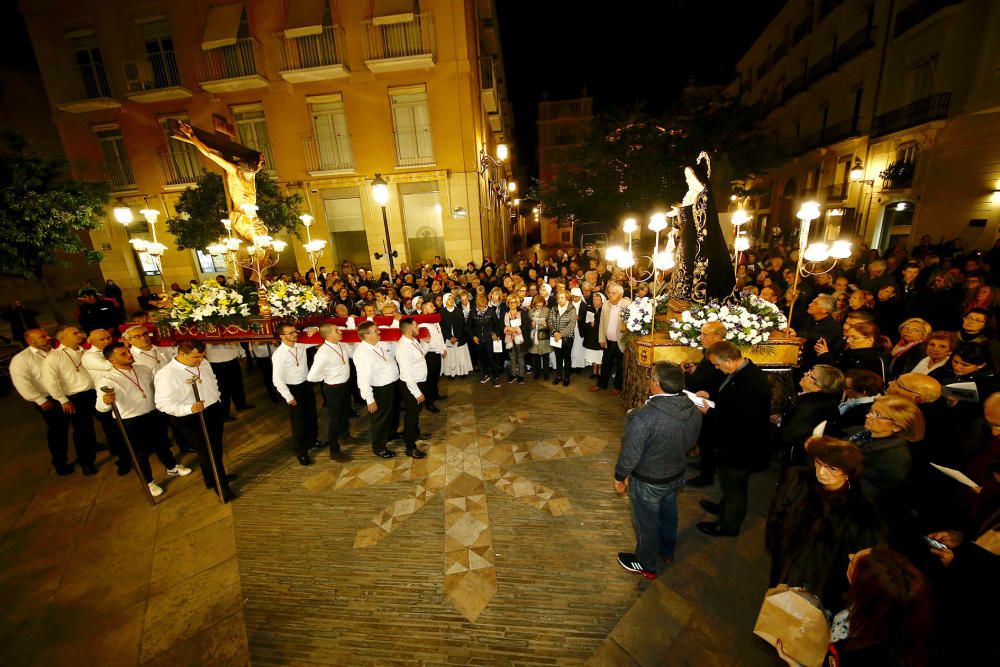 Via Crucis de Semana Santa en el Centro Histórico de València
