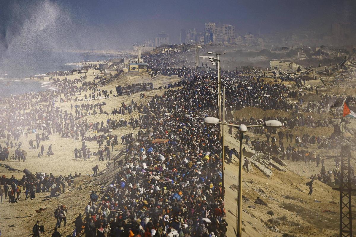 Les imatges de l'exposició fotogràfica de Gaza