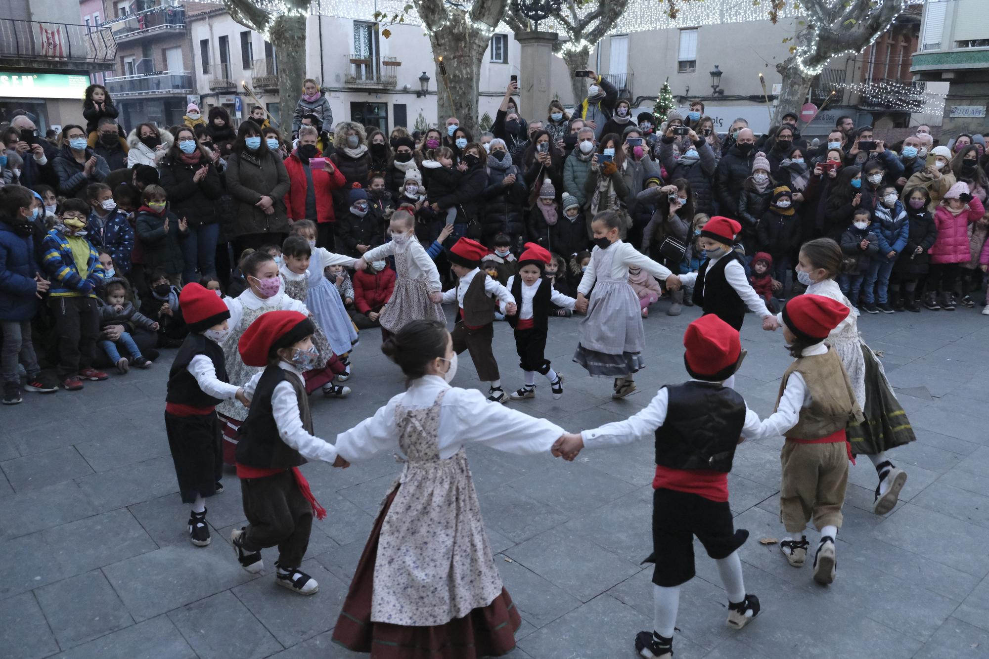 Festa del tió a Sant Vicenç