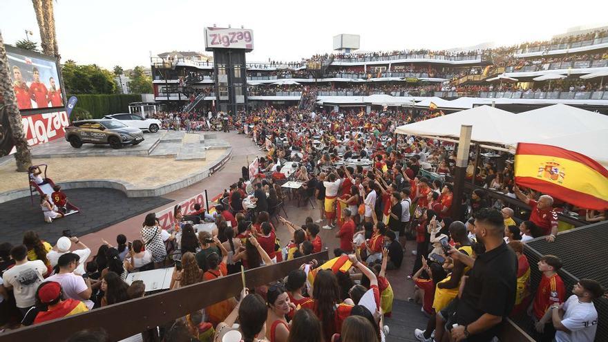 Dónde ver el España - Austria en Murcia: pantallas gigantes, bares...