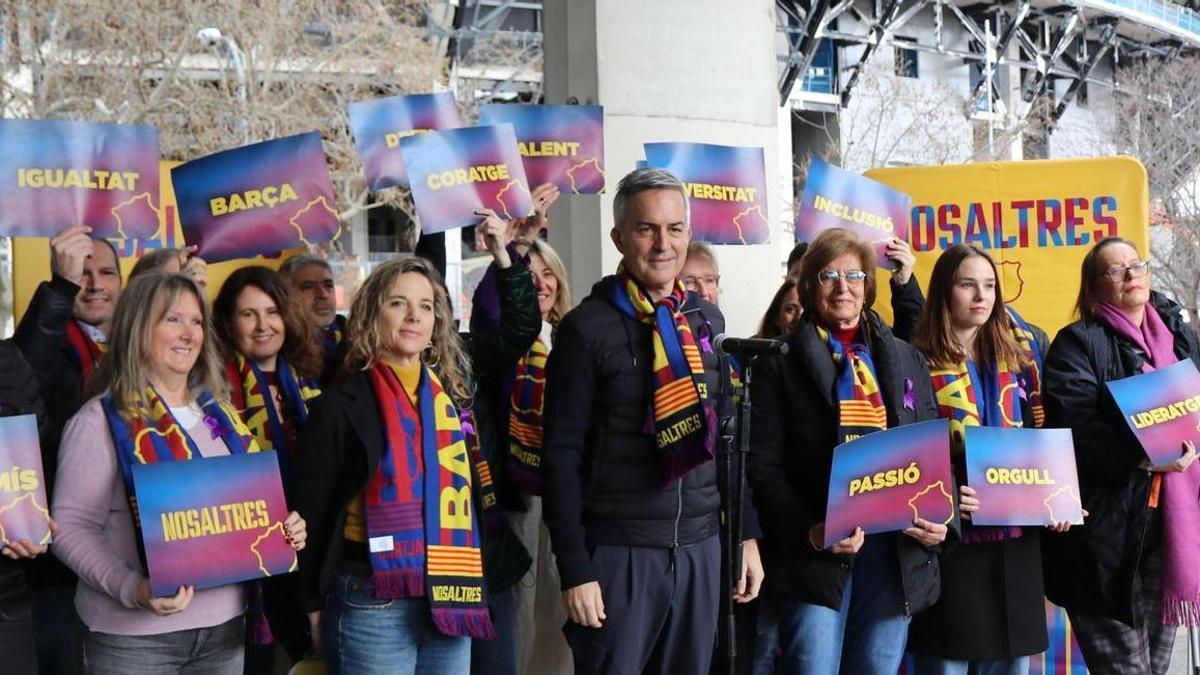 El proyecto de Font para convertir al Barça en un "referente del deporte femenino"
