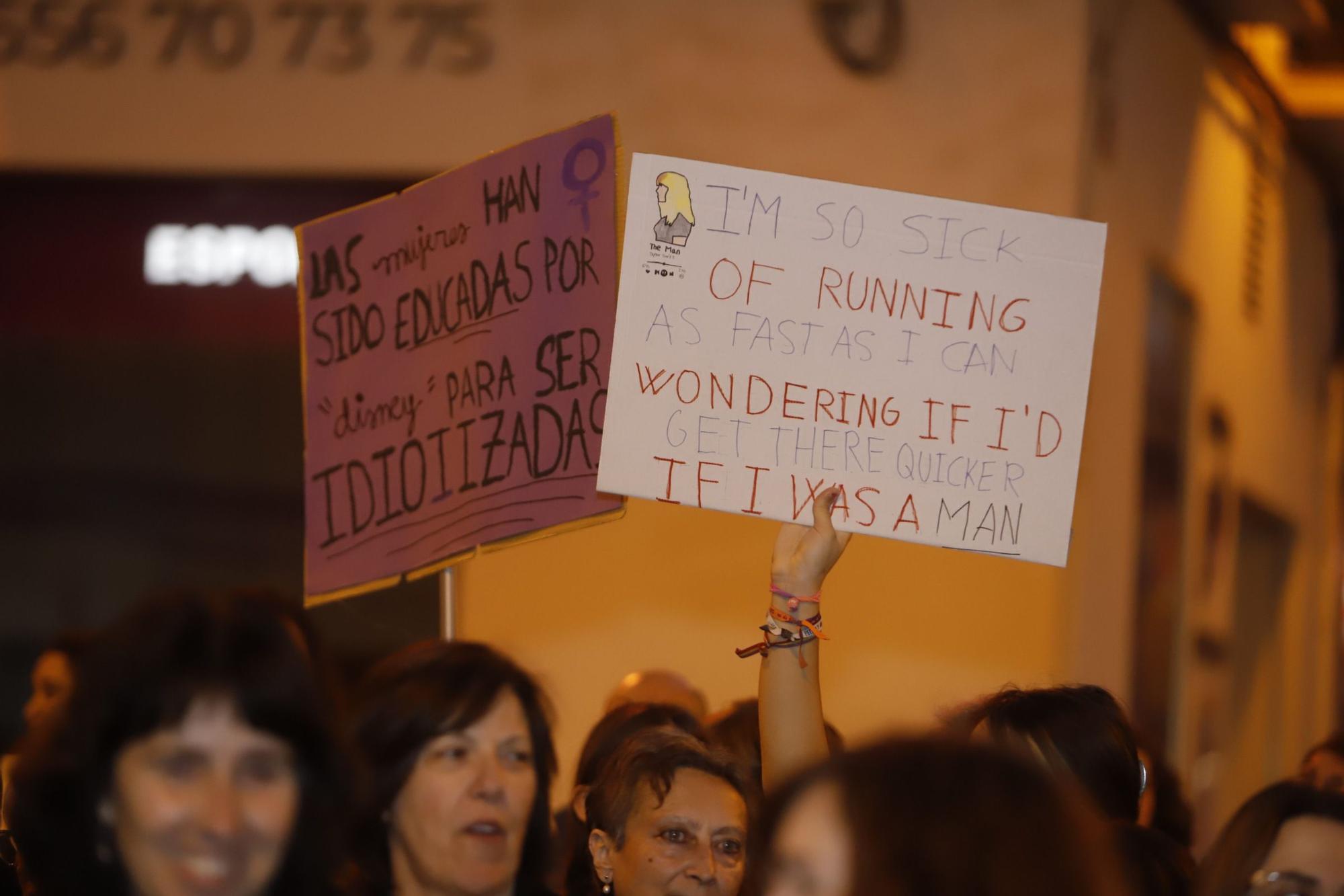 Manifestaciones y actos por el 8M en Ontinyent y Xàtiva