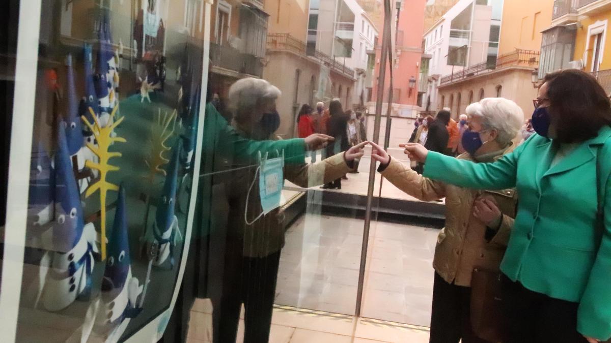 Un momento de la inauguración de la muestra