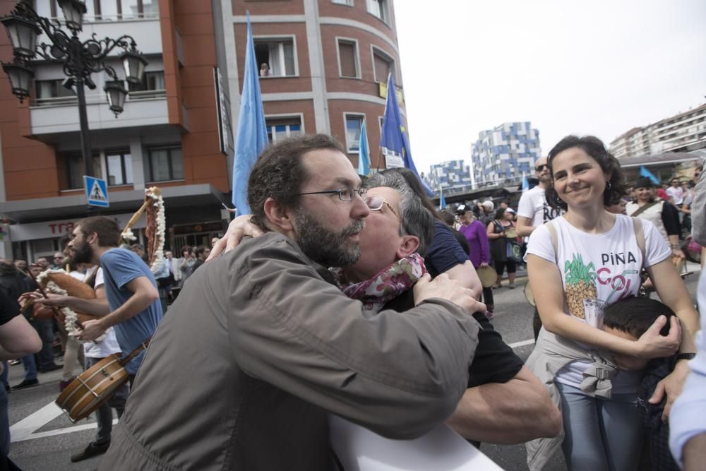 La manifestación, en imágenes