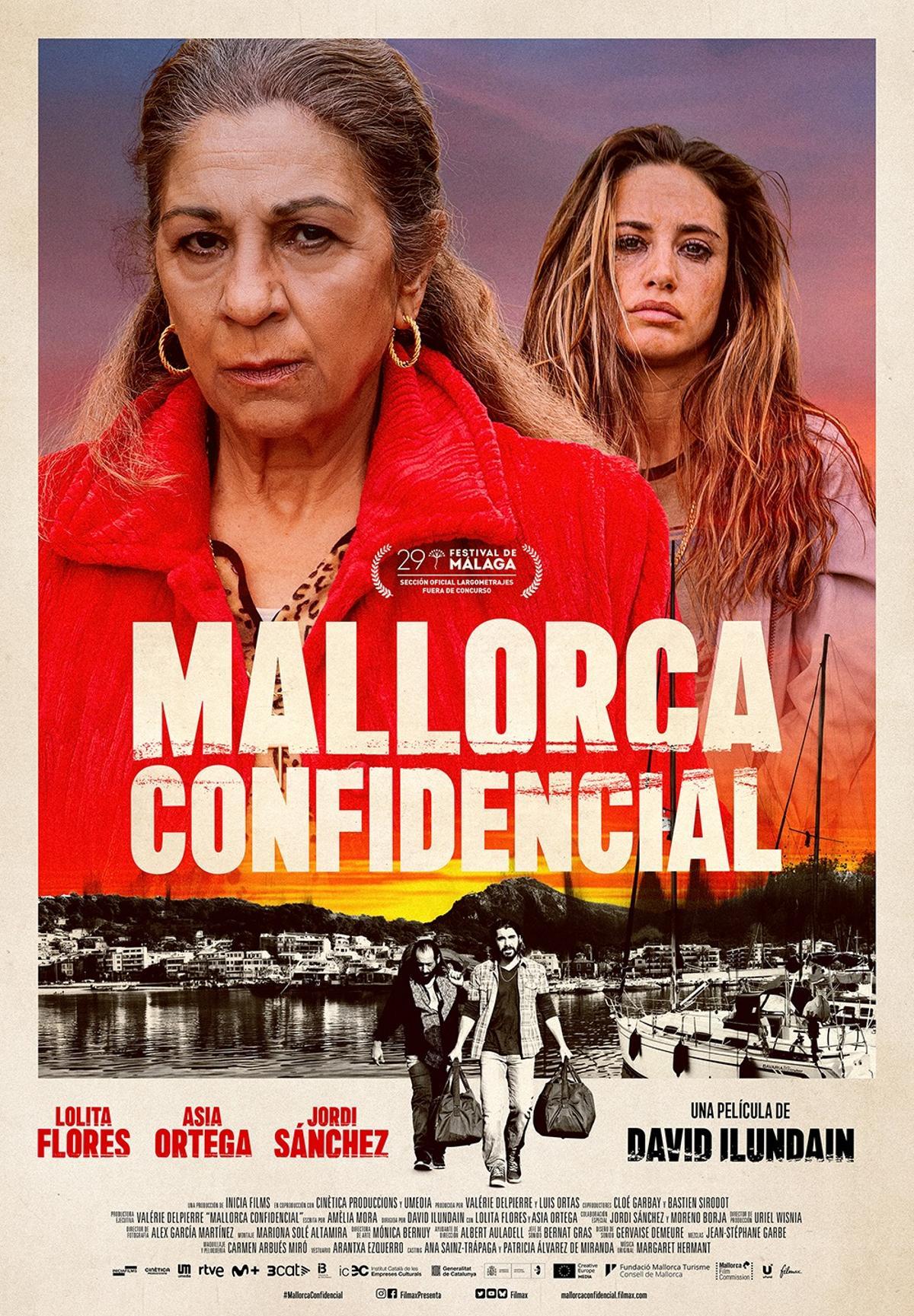 Cartel promocional de la película 'Mallorca Confidencial'