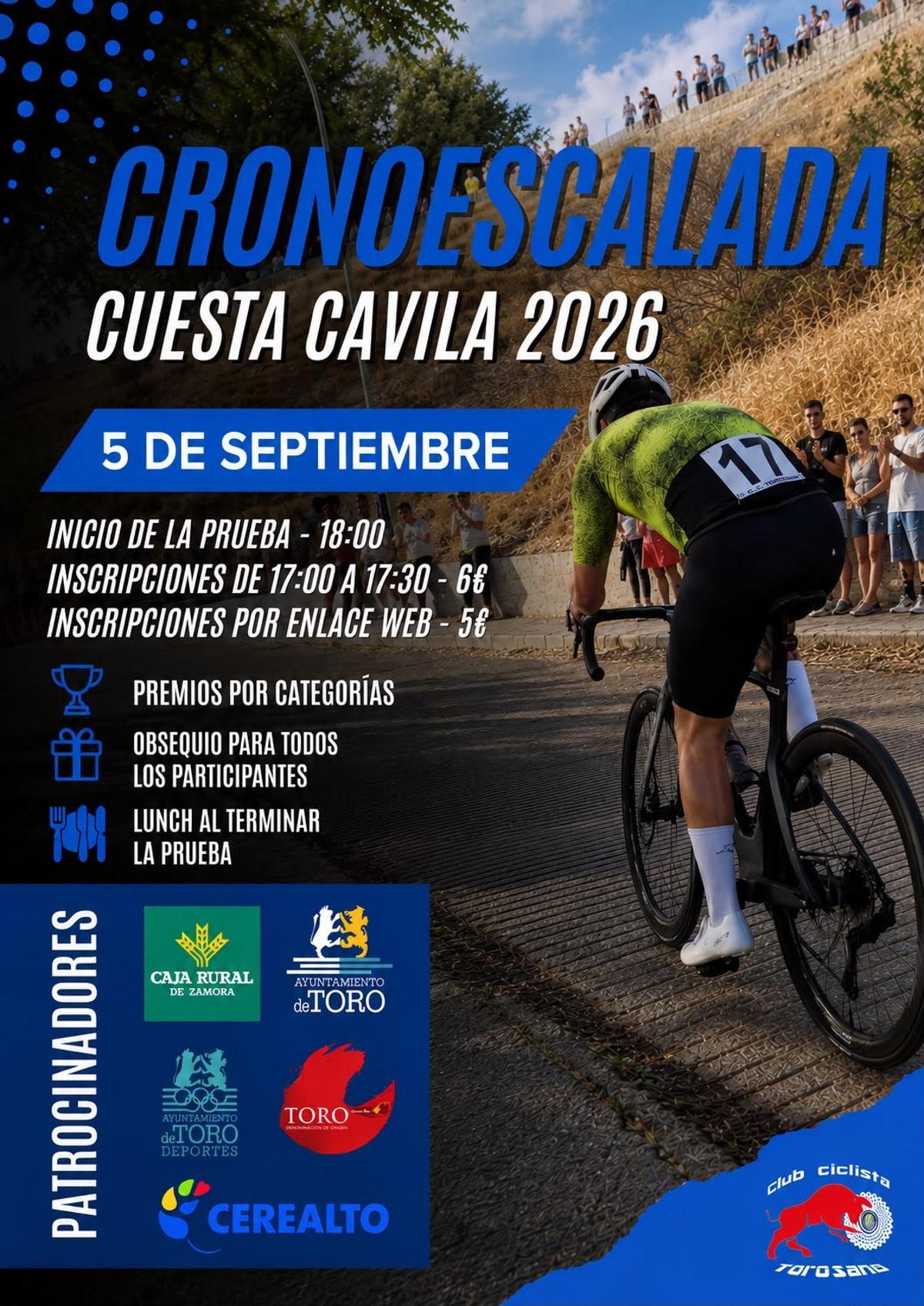 cartel cronoescalada
