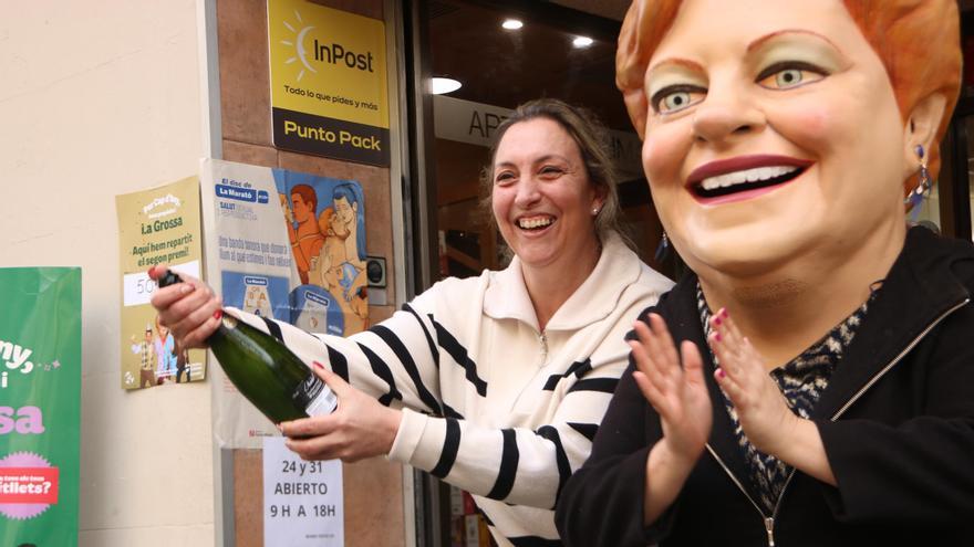 Imatge d'arxiu de la celebració d'un estanc que va repartir un segon premi edicions enrere.