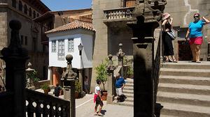 El Poble Espanyol va ser la quarta atracció més visitada de Barcelona el 2011.