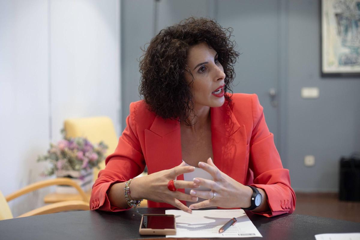 La alcaldesa de Quart de Poblet, Cristina Mora.