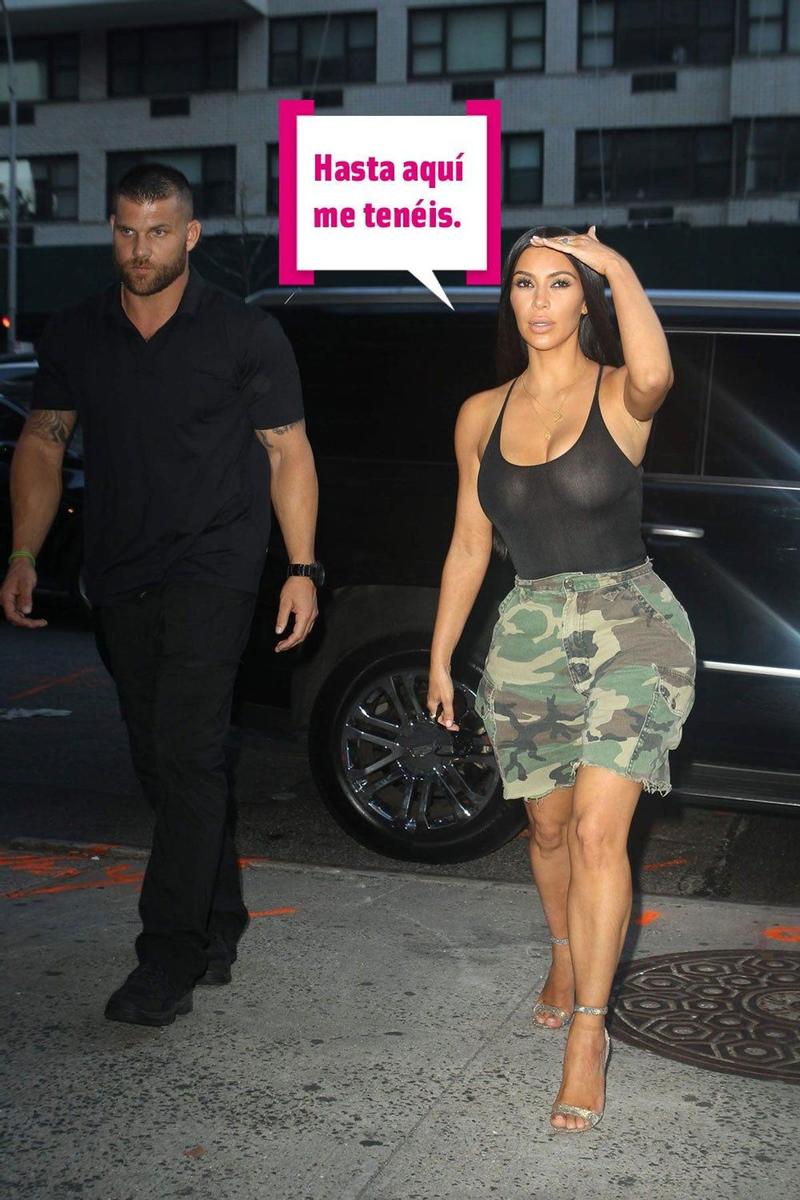 Kim Kardashian por Nueva York