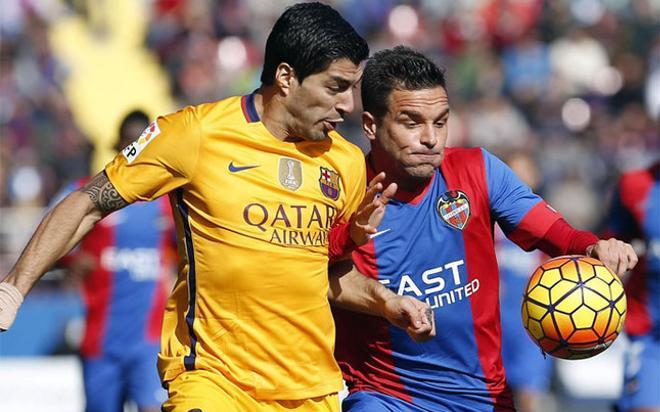 Luis Suárez marcó su gol en el último minuto