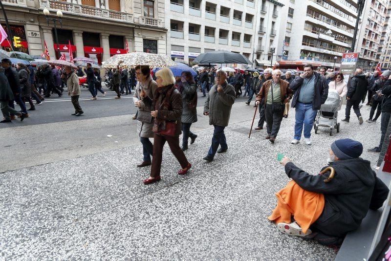 Movilización sin precedentes de los jubilados