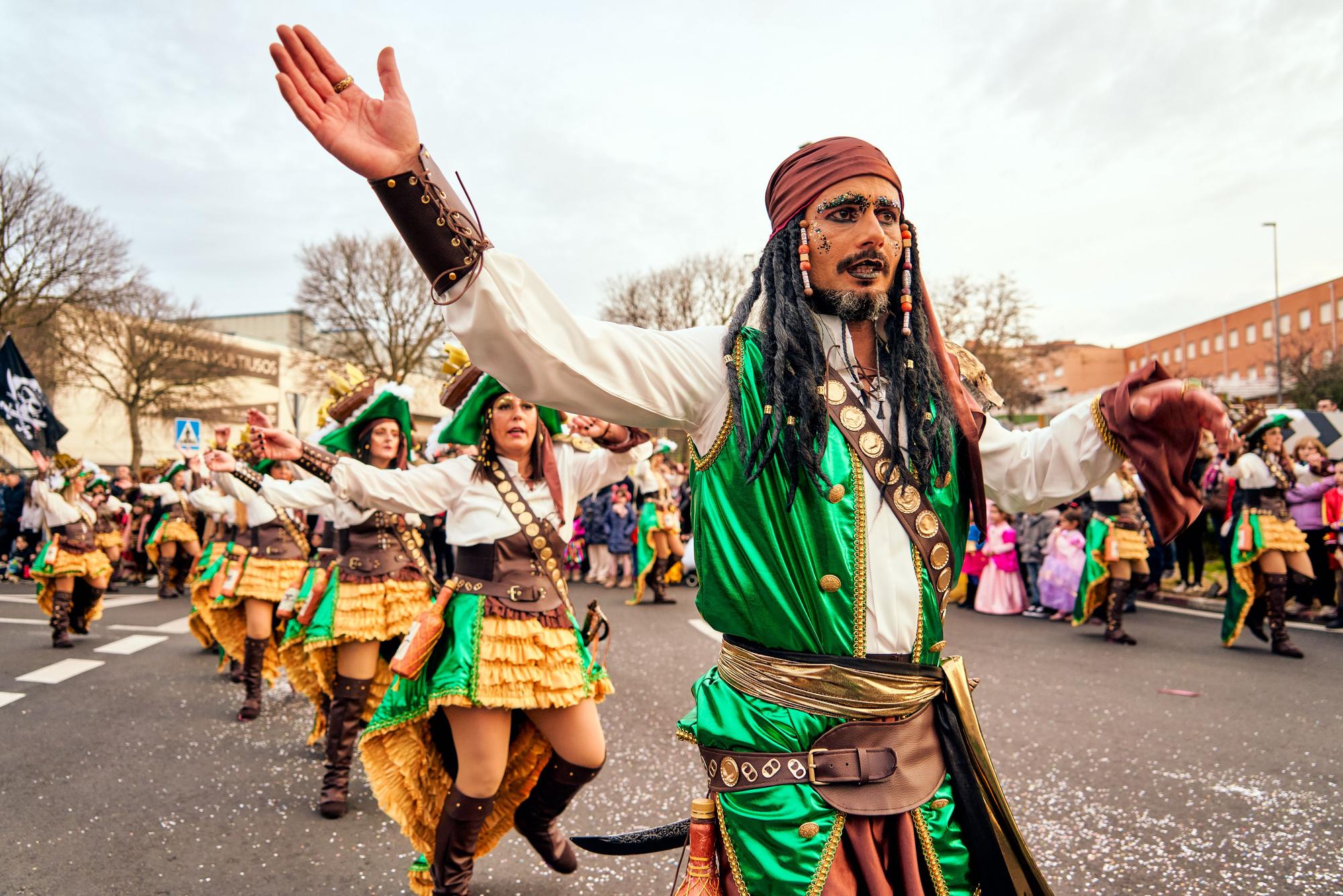 GALERÍA | El desfile del Carnaval de Cáceres