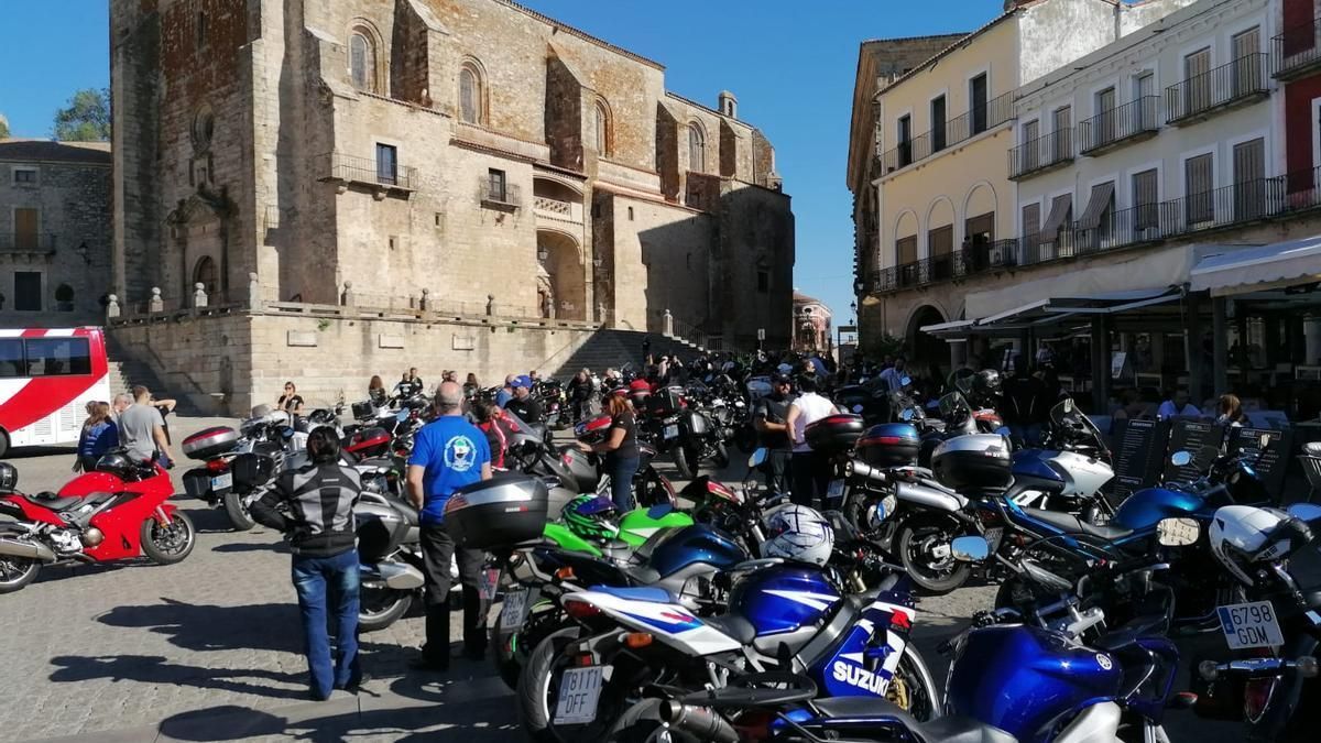 Moteros en la región. Este fin de semana estarán en Plasencia.