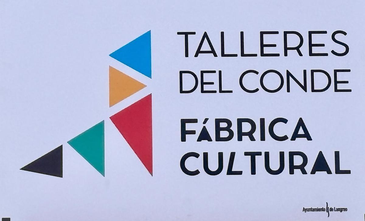 Logotipo de Talleres del Conde. Fábrica Cultural, en Langreo